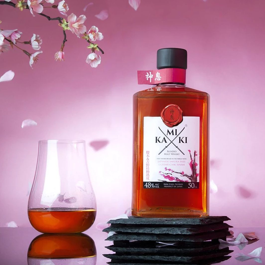 Kamiki Sakura Wood Whiskey