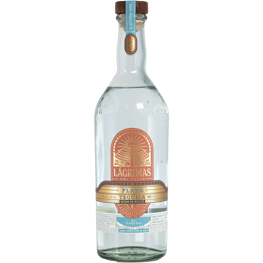 Lagrimas Del Valle El Sabino Plata Tequila