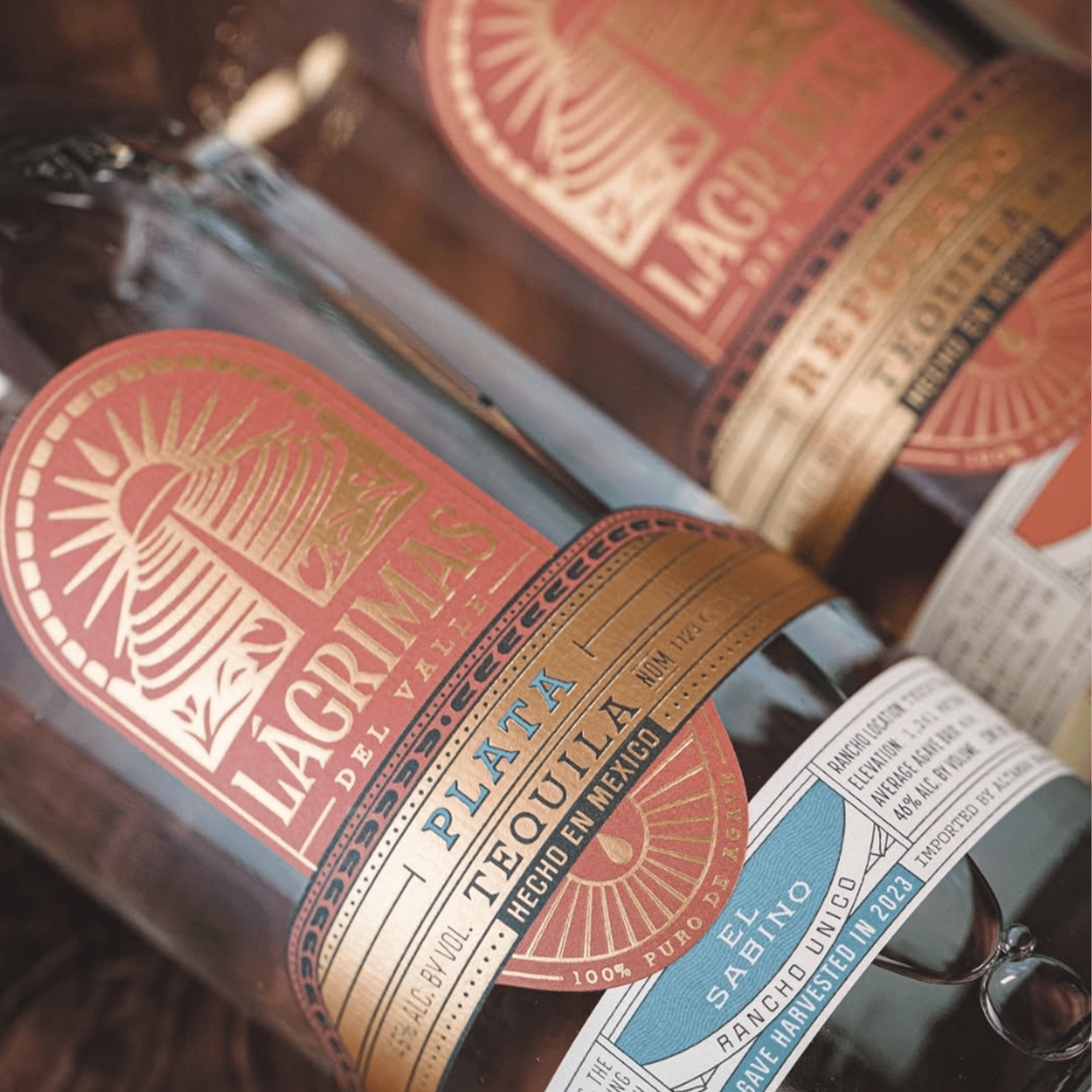 Lagrimas del Valle Plata Tequila bottles showcasing unique ranch characteristics and agave-forward flavors.