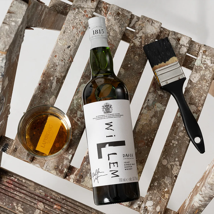 Laphroaig 14 Year Willem Dafoe Limited Edition Scotch 700ml