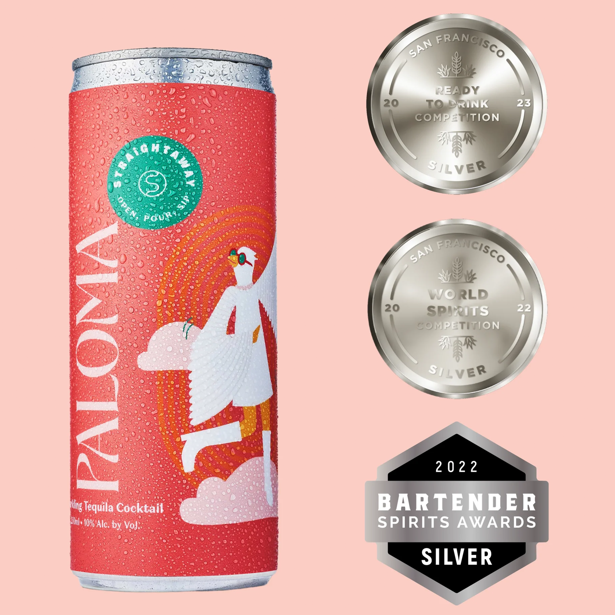 Straightaway Paloma Cocktail 4 Pack