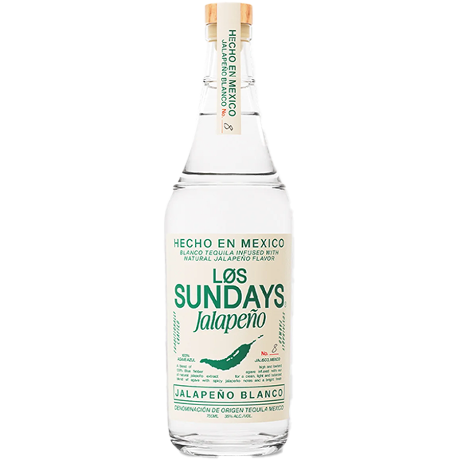 Los Sundays Jalapeño Blanco Tequila