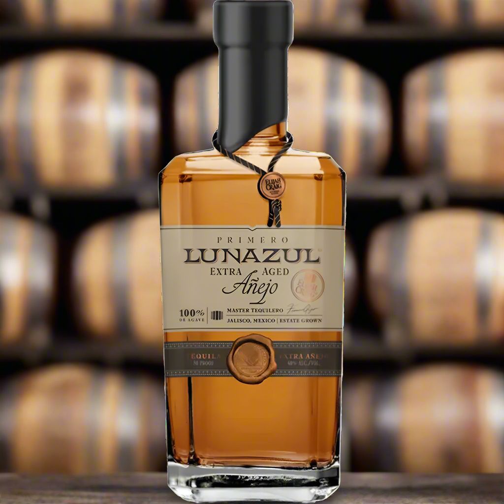 Lunazul Extra Aged Anejo Elijah Craig Finish Tequila