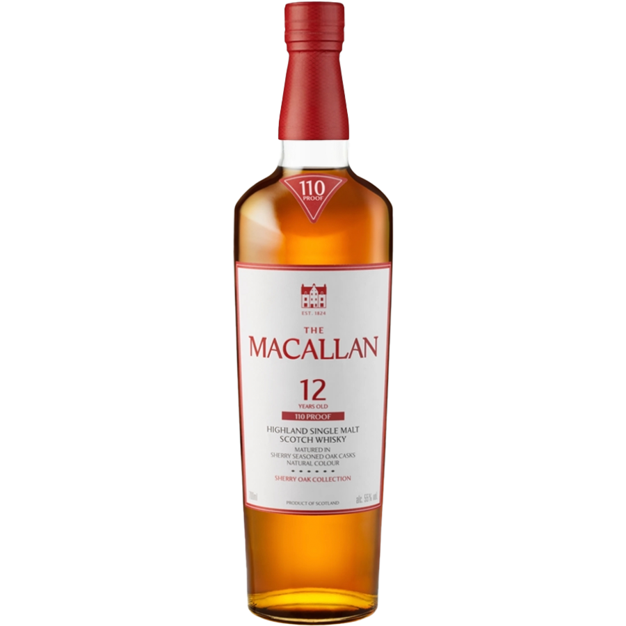 Macallan 12 Year Sherry Oak 110 Proof