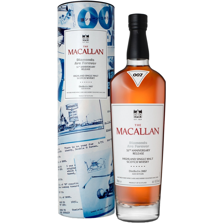 Macallan Diamonds Are Forever 55th Anniversary Release 700ml