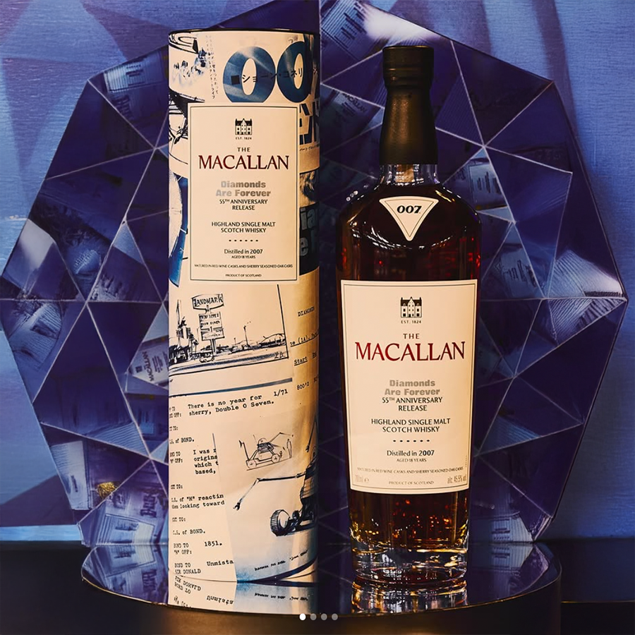 Macallan Diamonds Are Forever 55th Anniversary Release 700ml