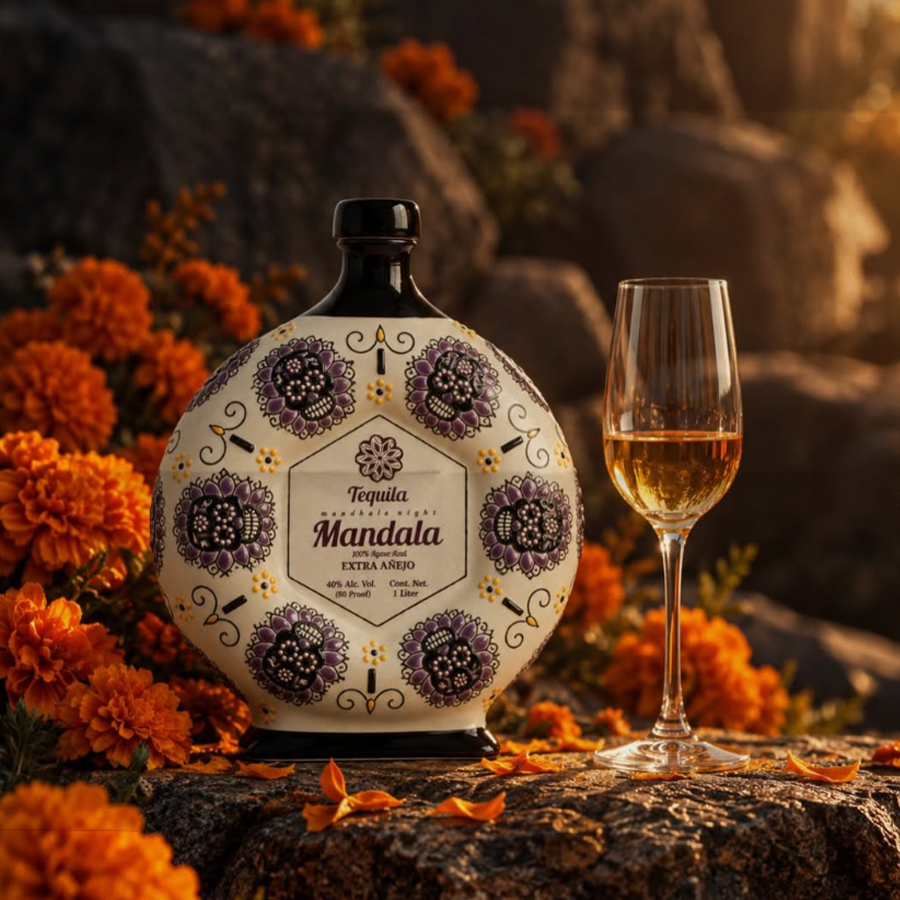 Mandala Dia De Muertos 2026 Special Reserve Extra Añejo Tequila 1L