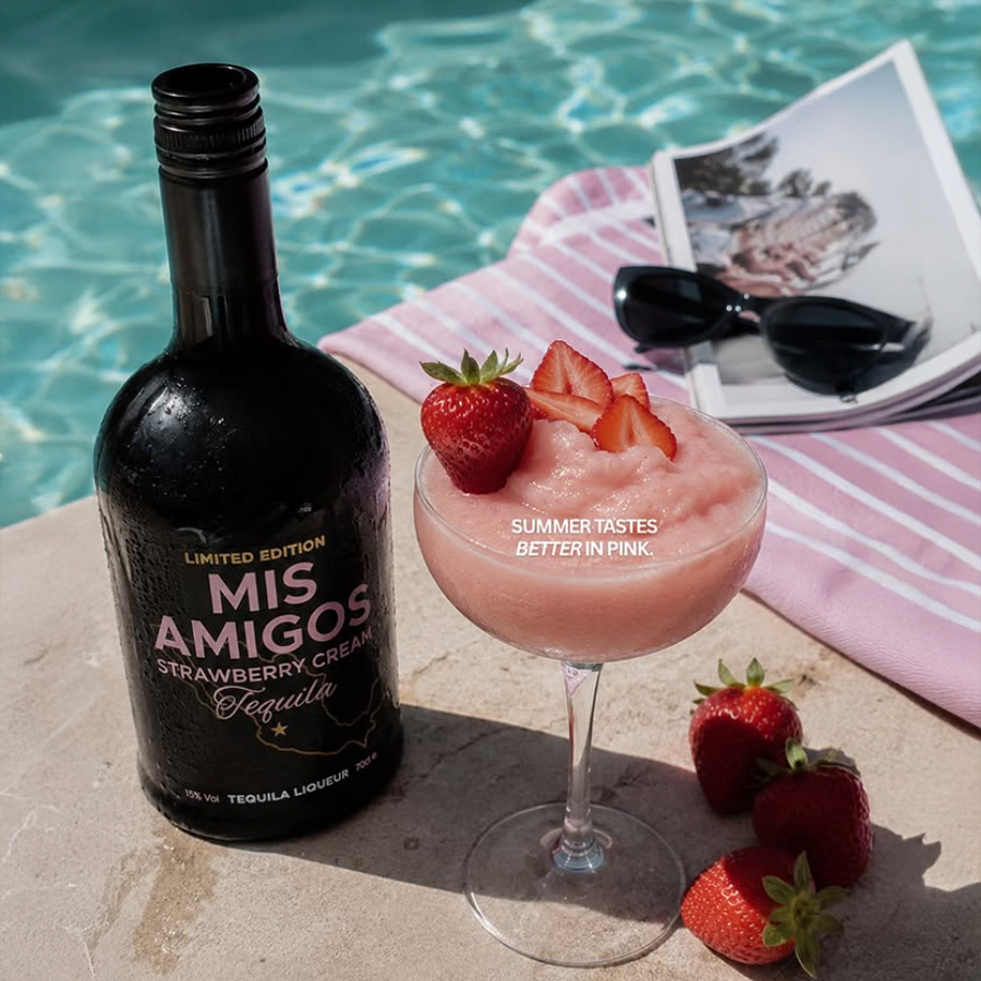 Mis Amigos Strawberry Cream Tequila 700ml