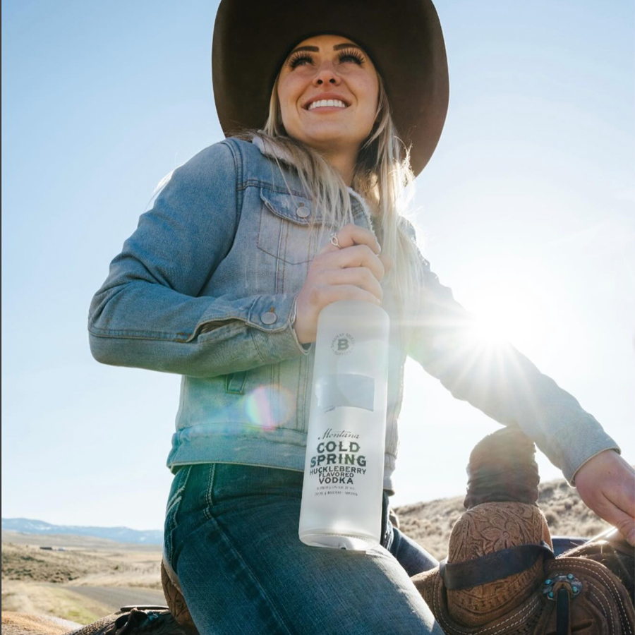 Montana Cold Spring Huckleberry Vodka