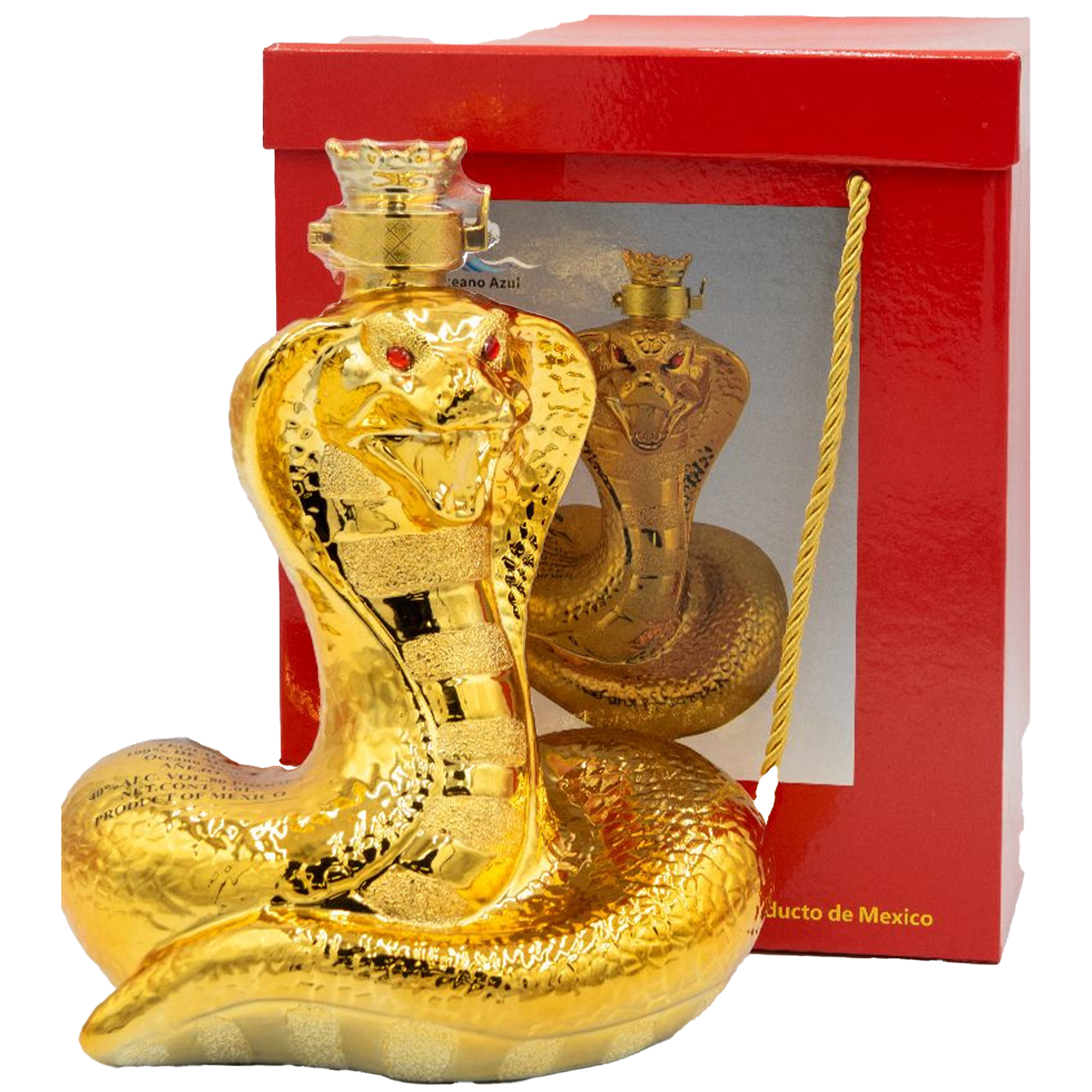 Oceano Azul Golden Snake Añejo Tequila 1L