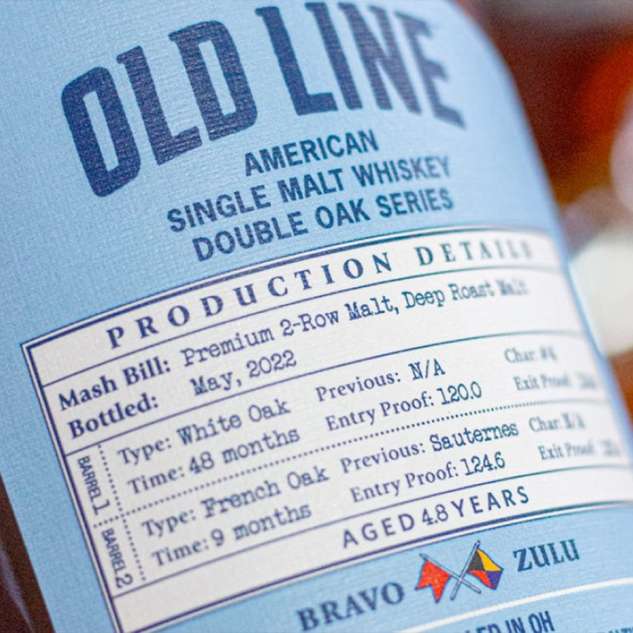 Old Line Sauternes Cask Finish American Single Malt