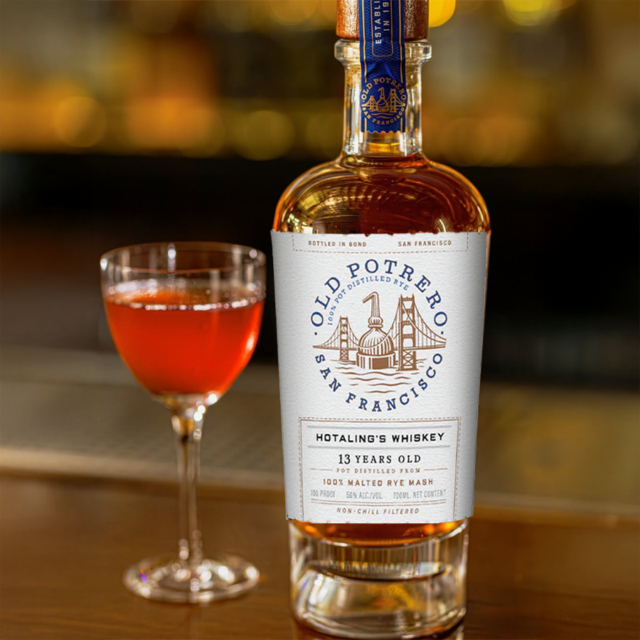 Old Potrero Hotaling's Bottle in Bond 13 Year Whiskey