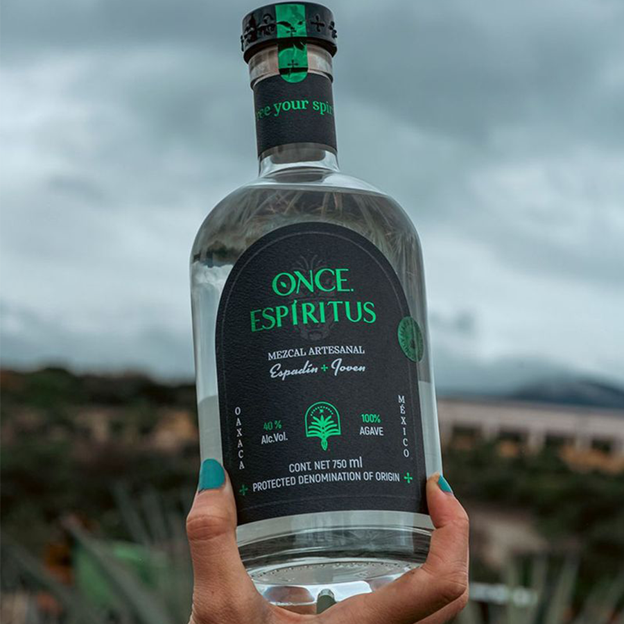 Once Espiritus Joven Espadin Mezcal