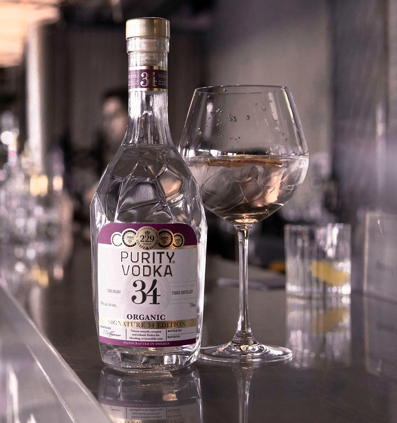 Purity 34 Organic Vodka