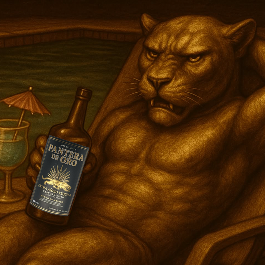 Pantera De Oro Extra Añejo Tequila 1L
