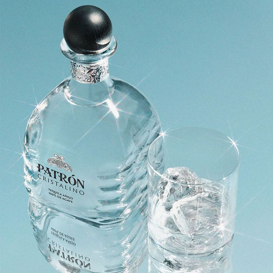 Patrón Cristalino Añejo Tequila 375ml