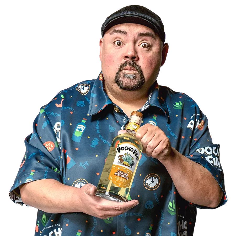 Pocho Fino Grilled Pineapple Tequila by Gabriel 'Fluffy' Iglesias 375ml