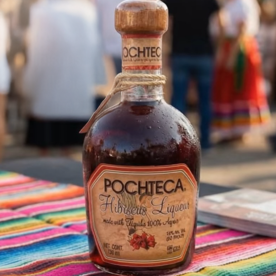 Pochteca Hibiscus Tequila Liqueur
