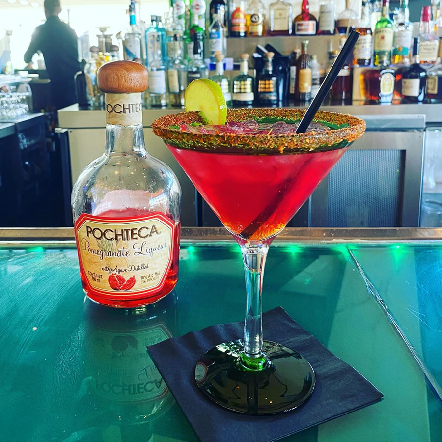 Pochteca Pomegranate Liqueur with Tequila