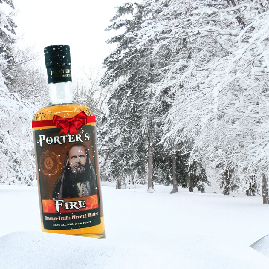 Porter's Fire Cinnamon Vanilla Whiskey