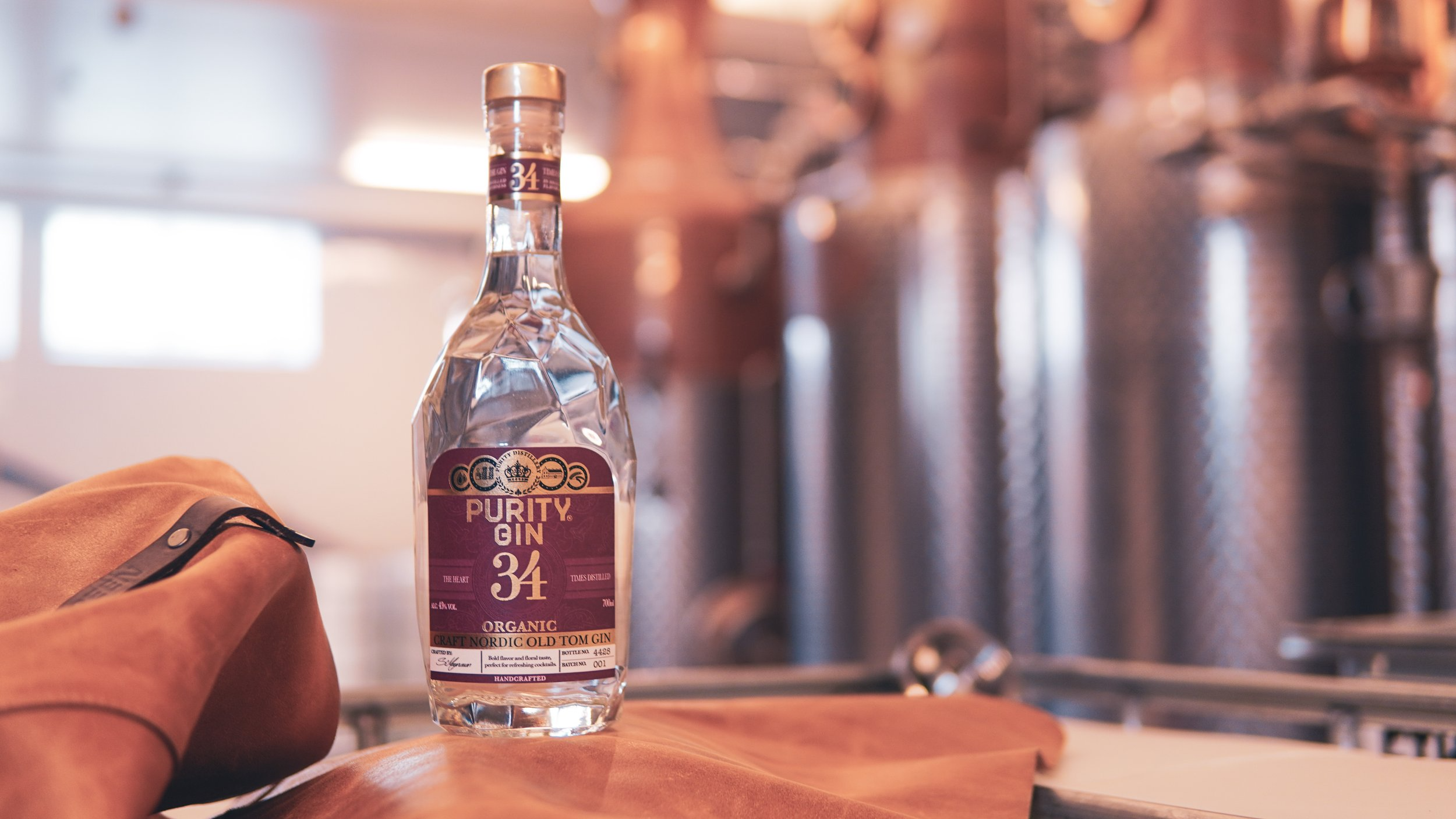 Purity 34 Craft Nordic Old Tom Gin