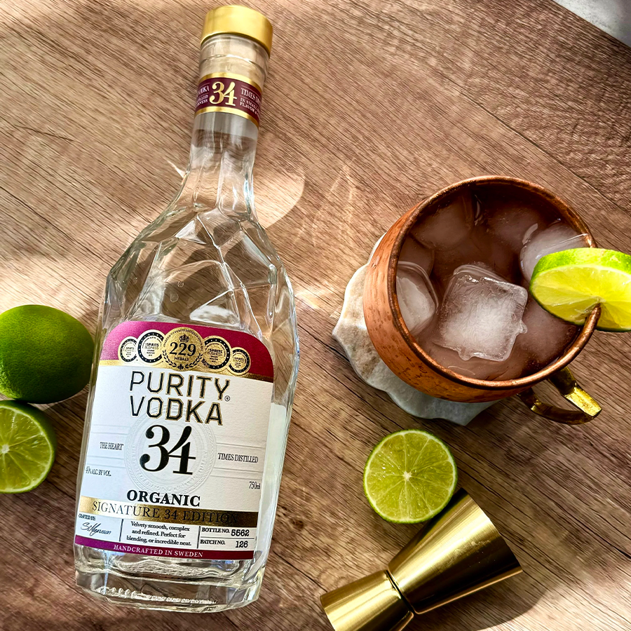 Purity 34 Organic Vodka 1.75L