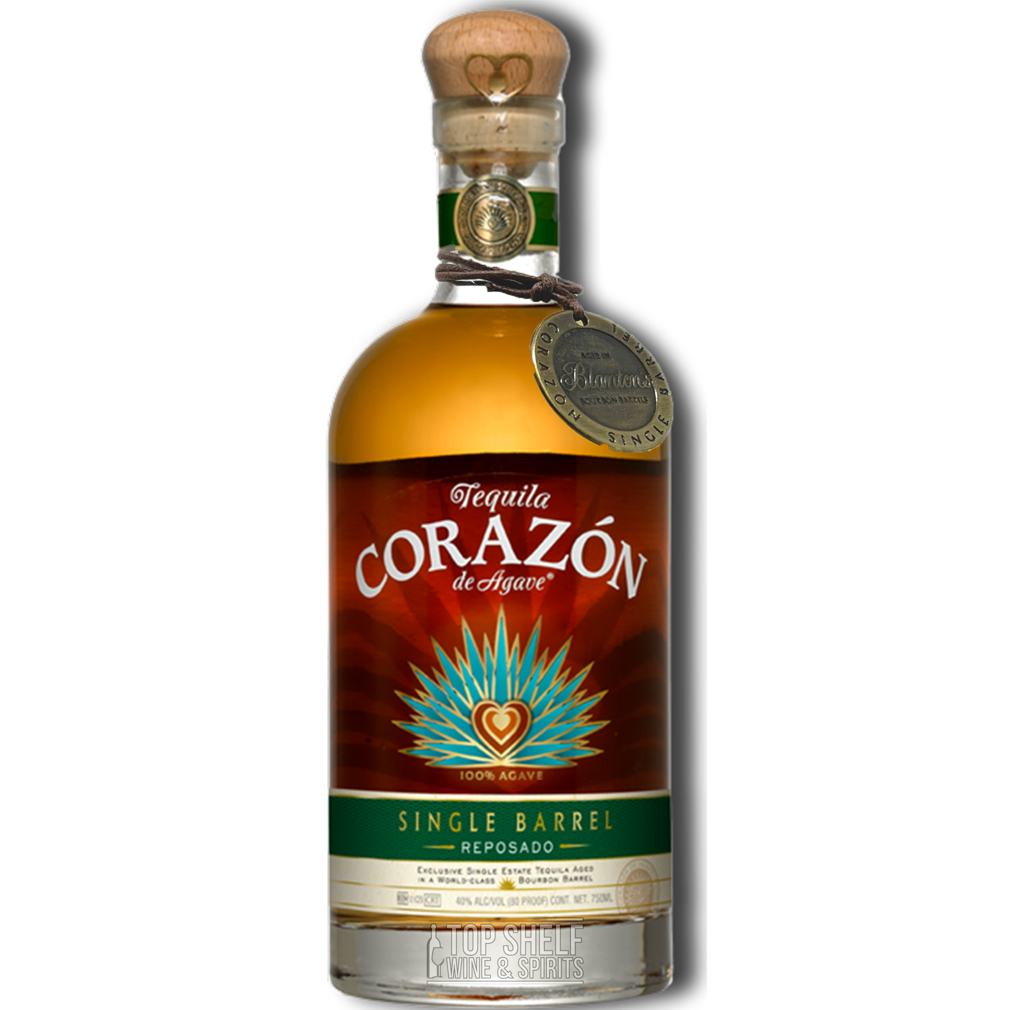 Corazon Reposado Blanton's Barrel Finish Tequila (Private Selection)