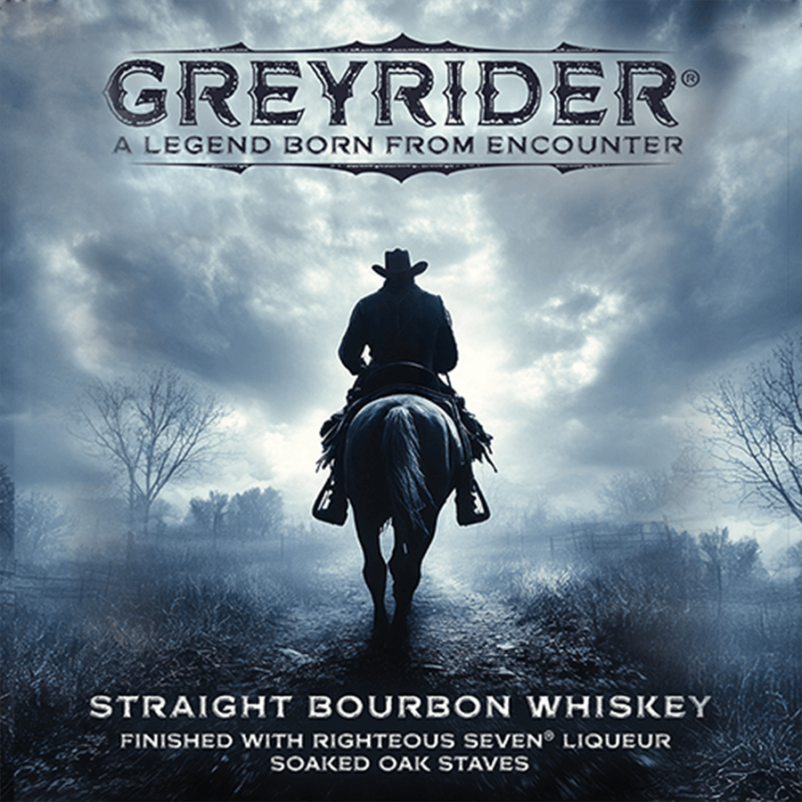 Righteous Road Greyrider Straight Bourbon Whiskey