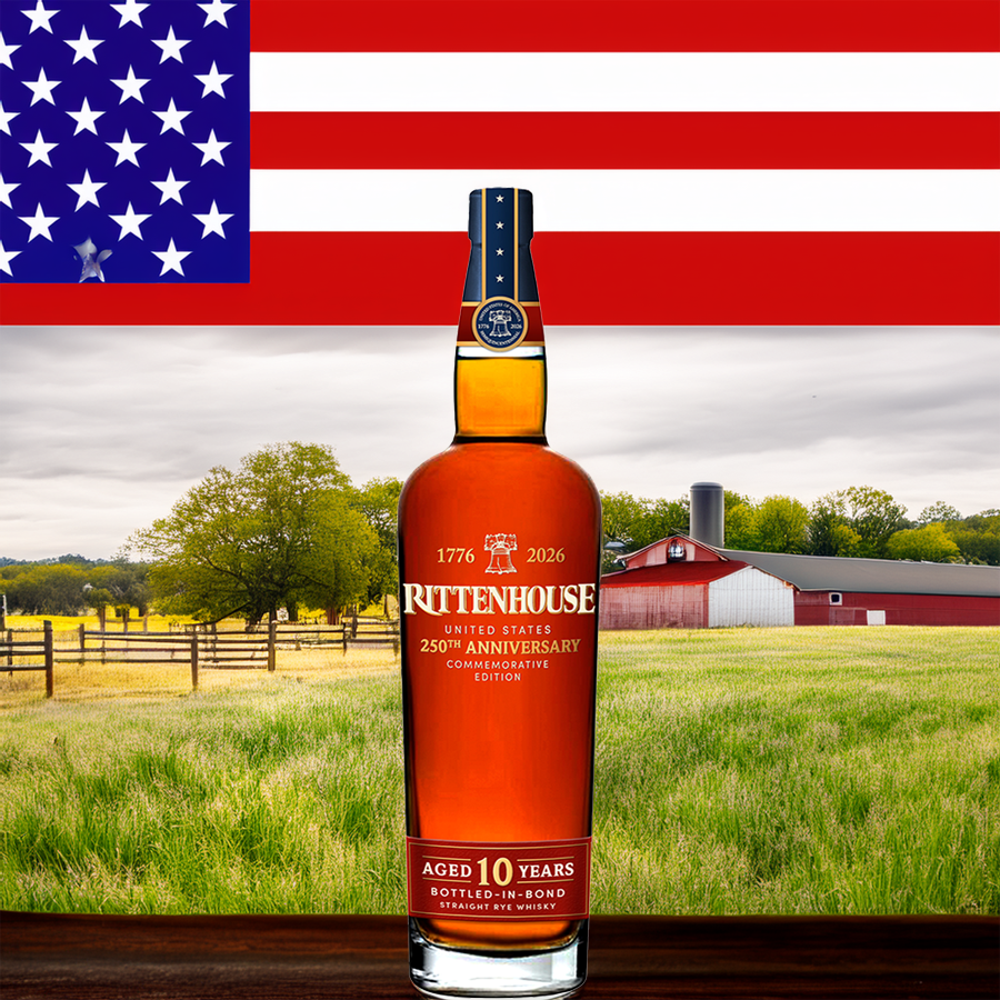 Rittenhouse 10 Year Bottled in Bond America 250th Edition Rye
