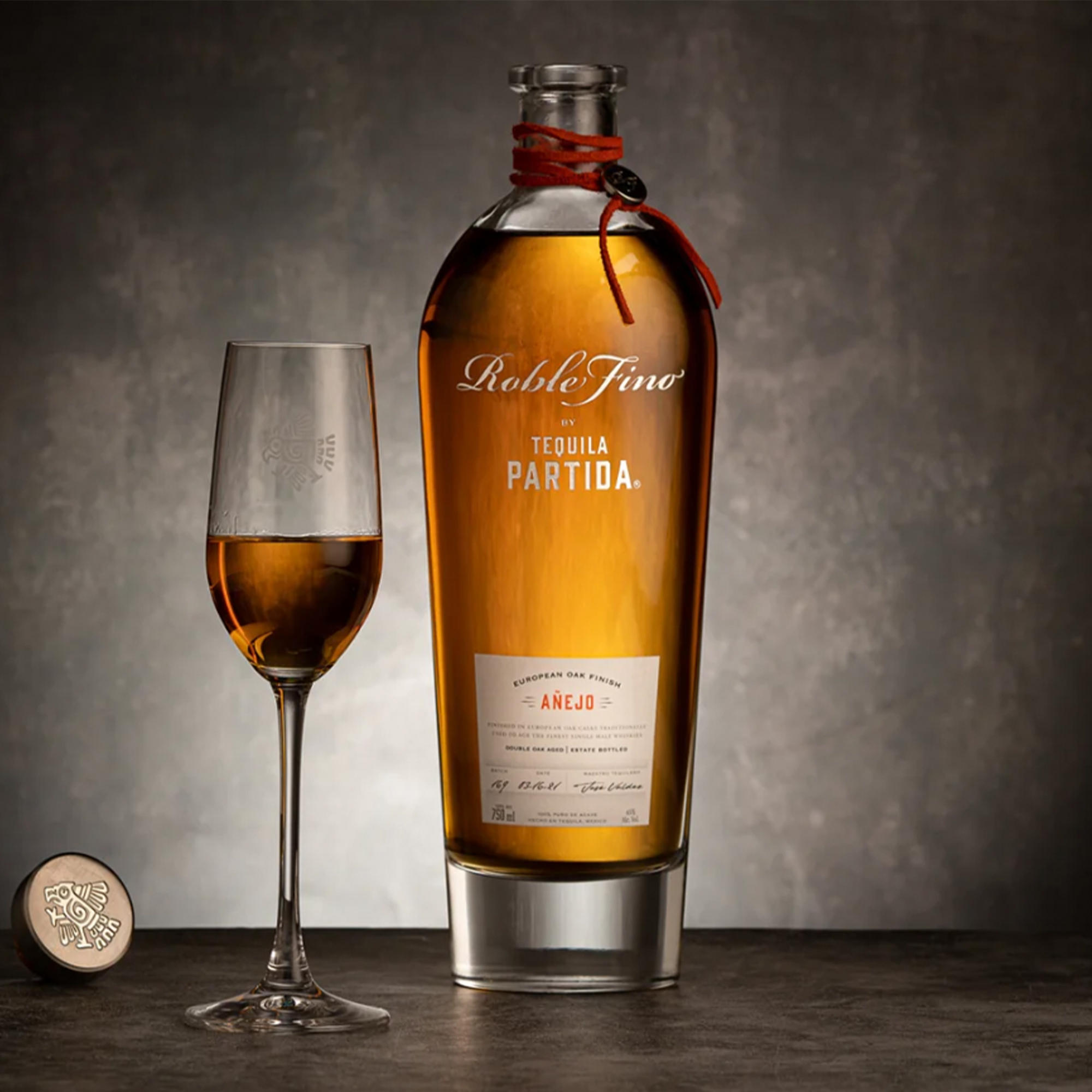 Roble Fino Partida Añejo Sherry Oak Finish Tequila