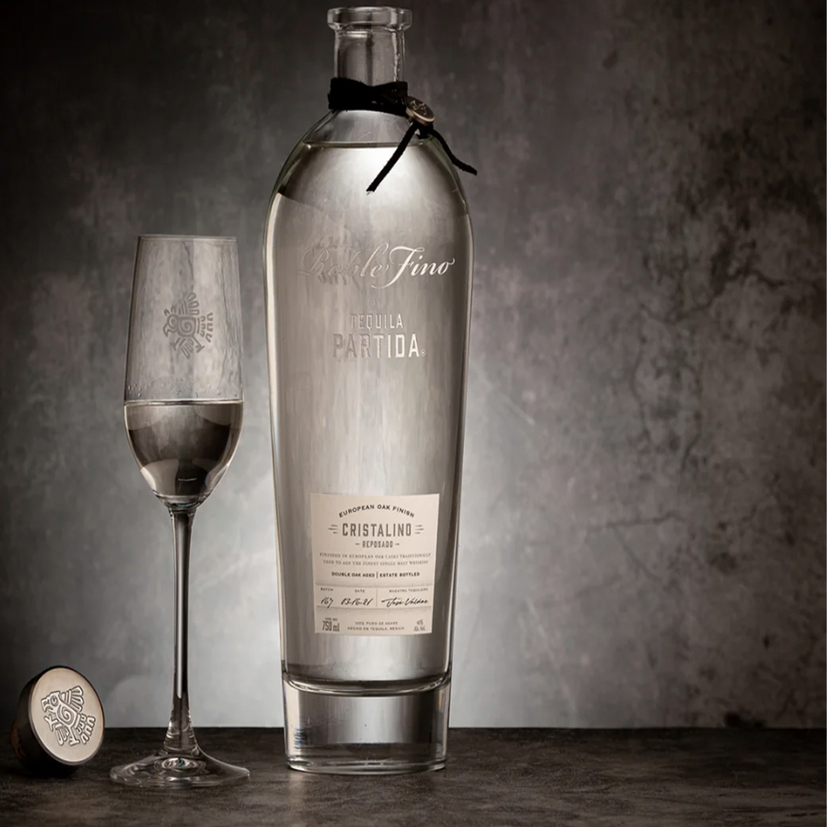Roble Fino Partida Cristalino Reposado Tequila