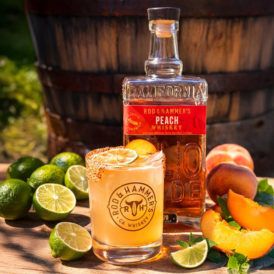 Rod & Hammer's Peach Whiskey