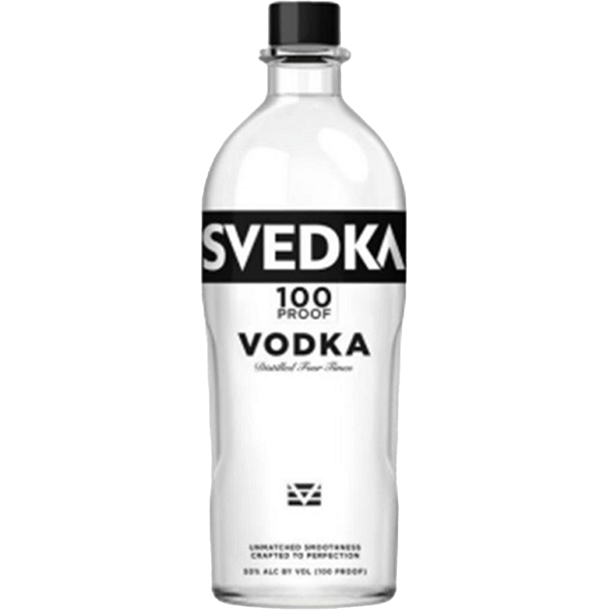 SVEDKA 100 Proof Vodka 1.75 L bottle, showcasing its clean design and high-proof strength for cocktail enthusiasts.