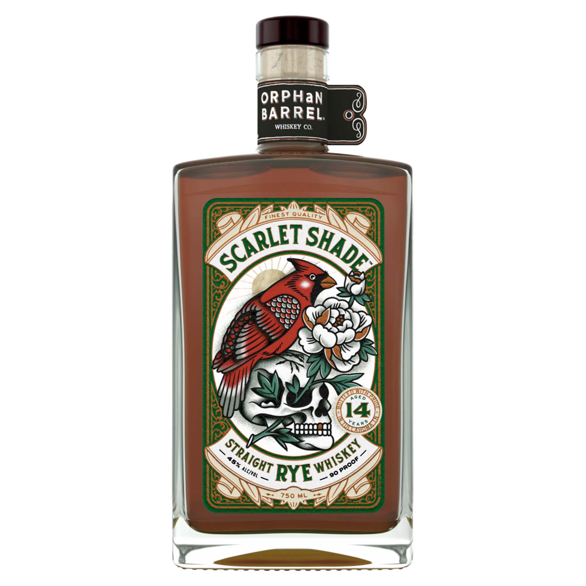 Orphan Barrel Scarlet Shade 14 Year Rye Whiskey