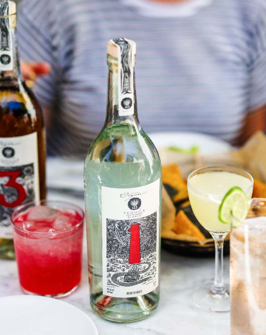 123 Organic Blanco (Uno) Tequila