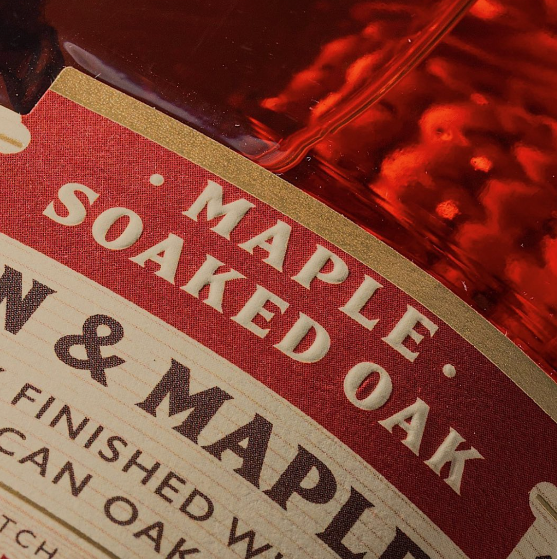Oak and Eden 4 Grain & Maple Whiskey