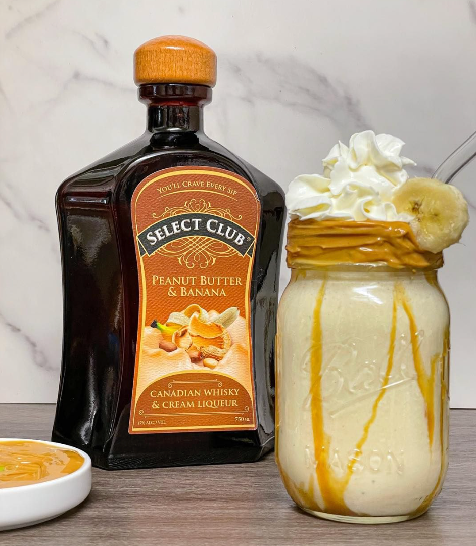 Select Club Peanut Butter and Banana Whisky & Cream