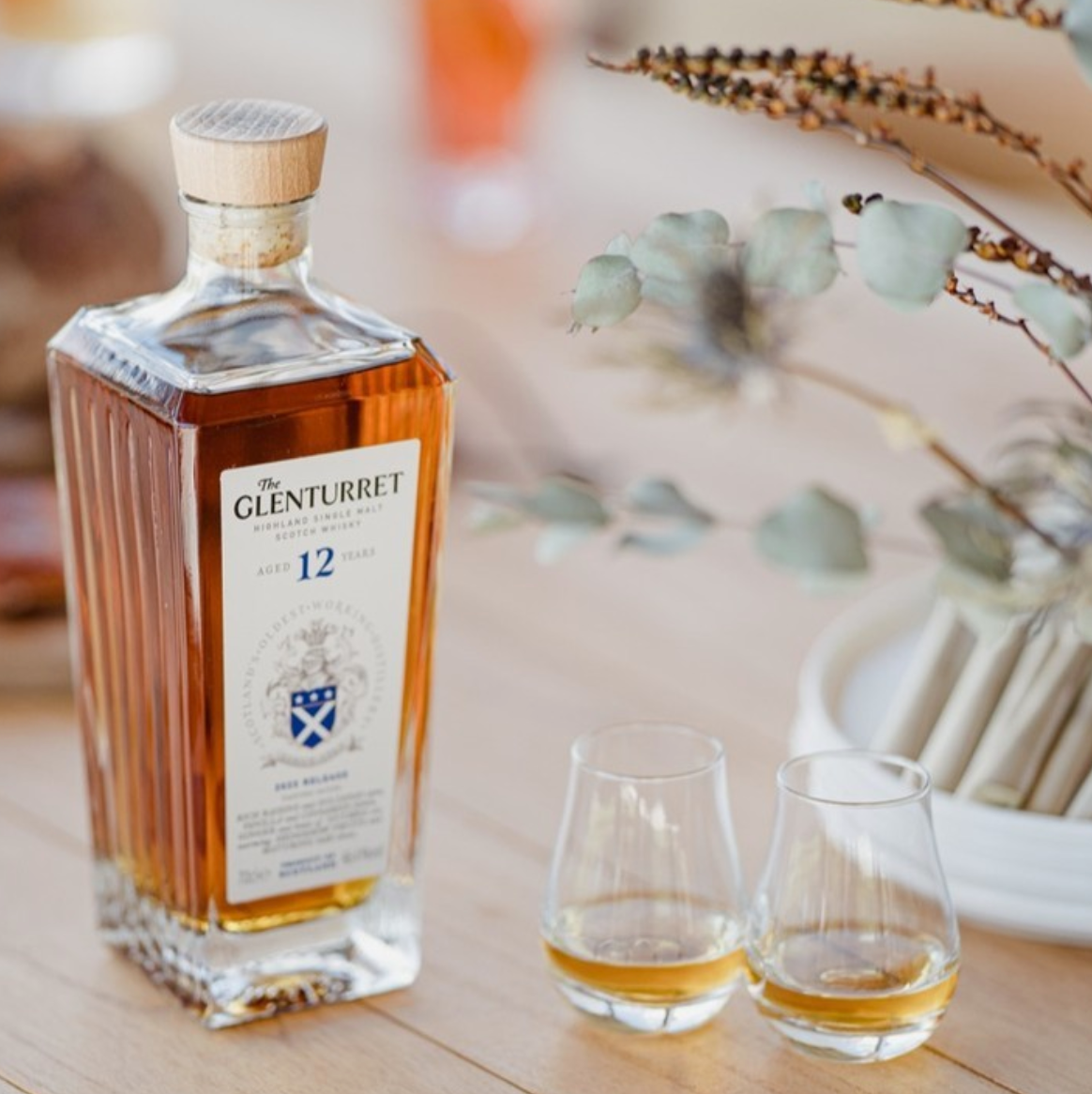 The Glenturret Highland 12 Year Single Malt Scotch Whisky