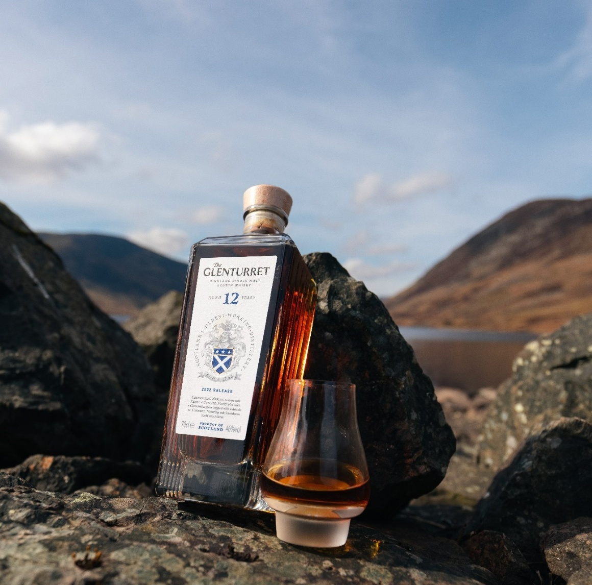 The Glenturret Highland 12 Year Single Malt Scotch Whisky