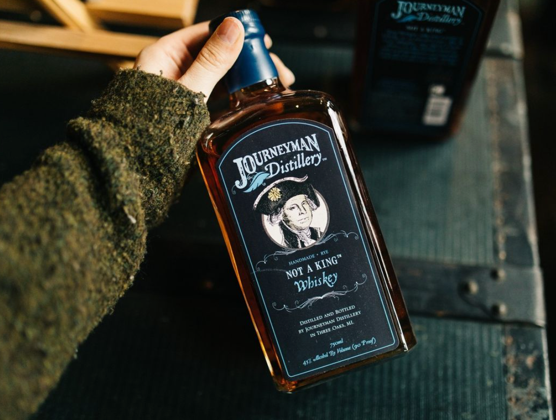 Journeyman Distillery Not A King Whiskey
