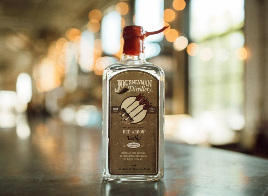 Journeyman Distillery Red Arrow American Vodka