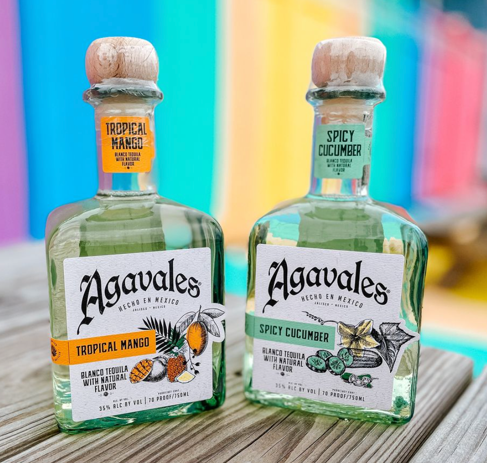 Agavales Tropical Mango Blanco Tequila