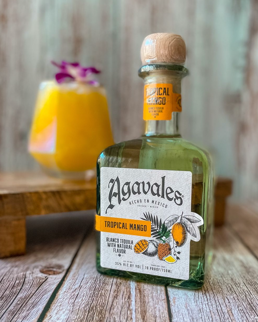Agavales Tropical Mango Blanco Tequila