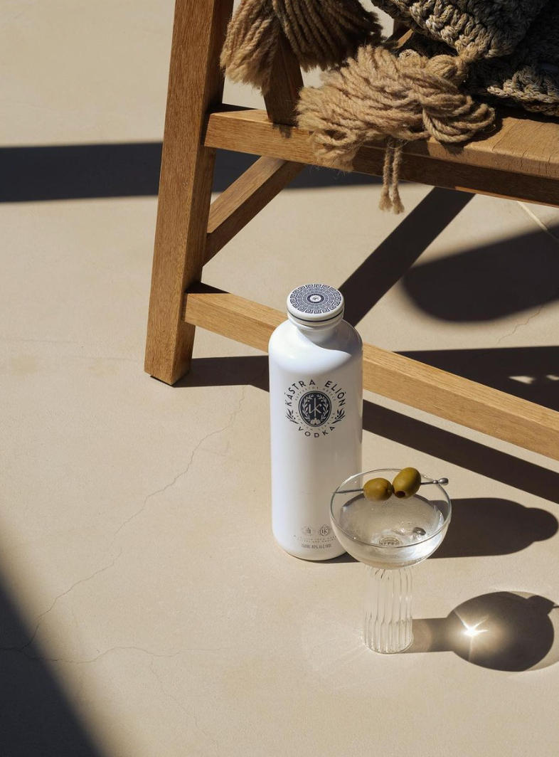 Kástra Elión Greek Vodka