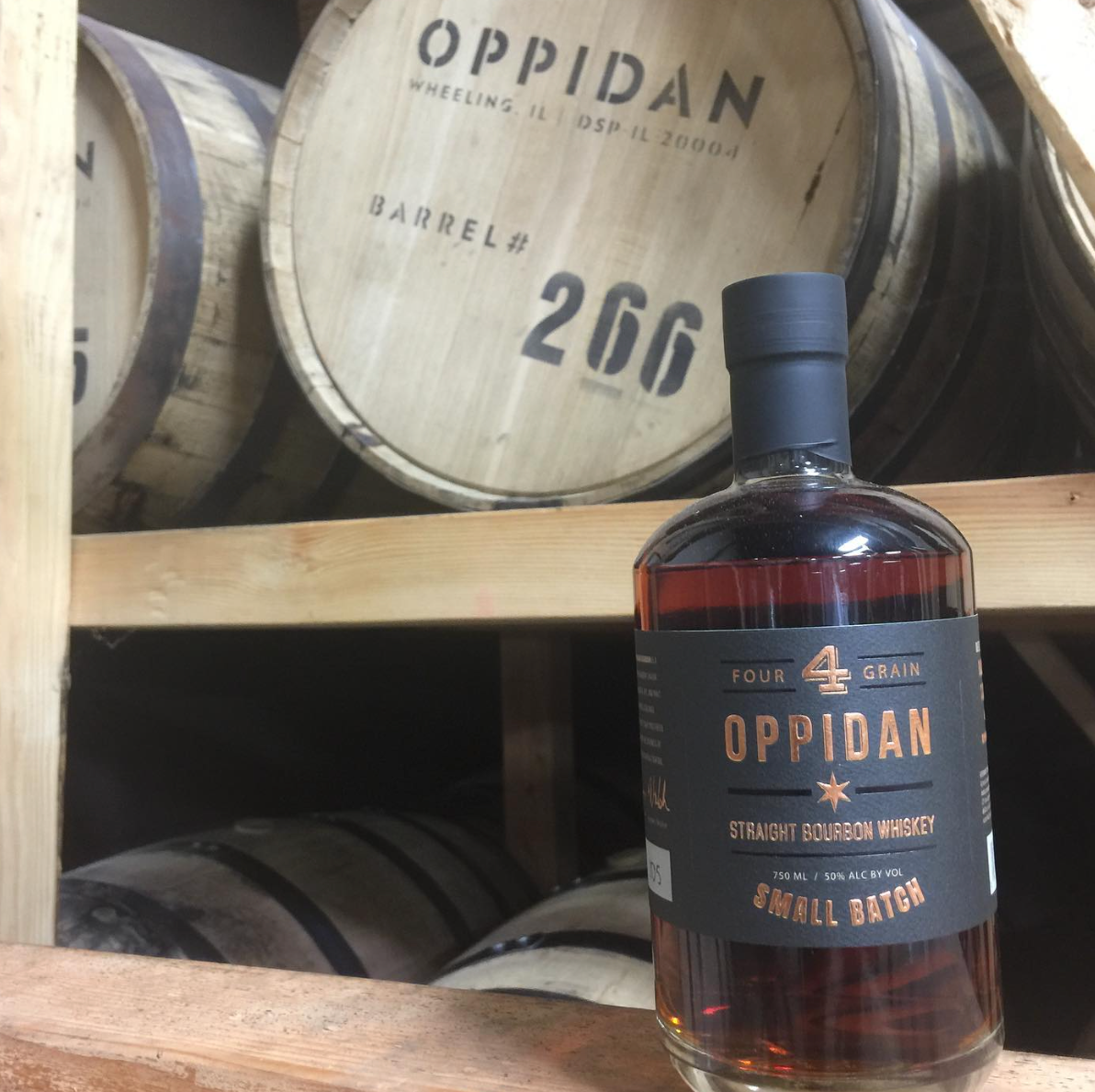 Oppidan Four Grain Small Batch Straight Bourbon