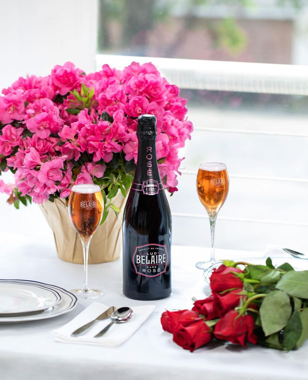 Luc Belaire Rosé (Rare) N.V. Light Up Bottle