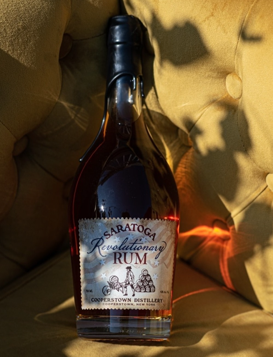 Cooperstown Distillery Saratoga Revolutionary Rum