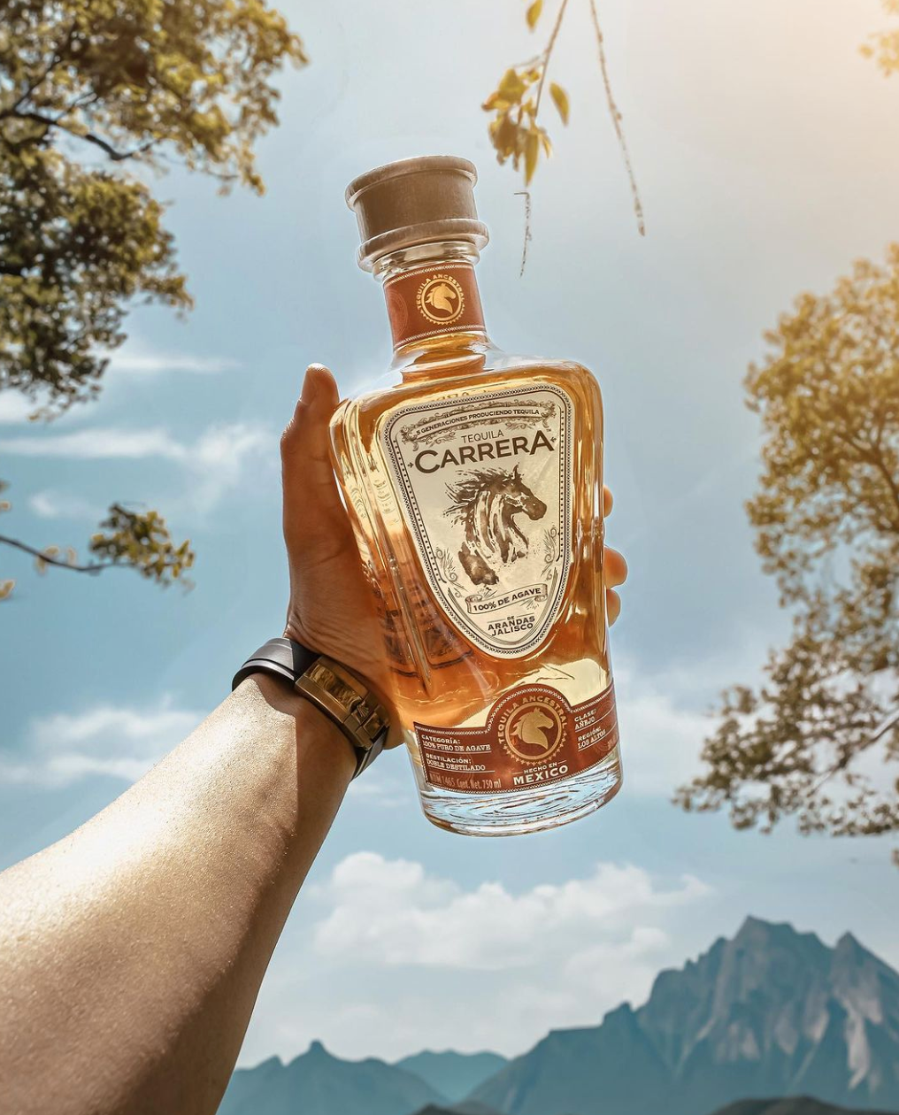 Carrera Añejo Double Distilled Tequila