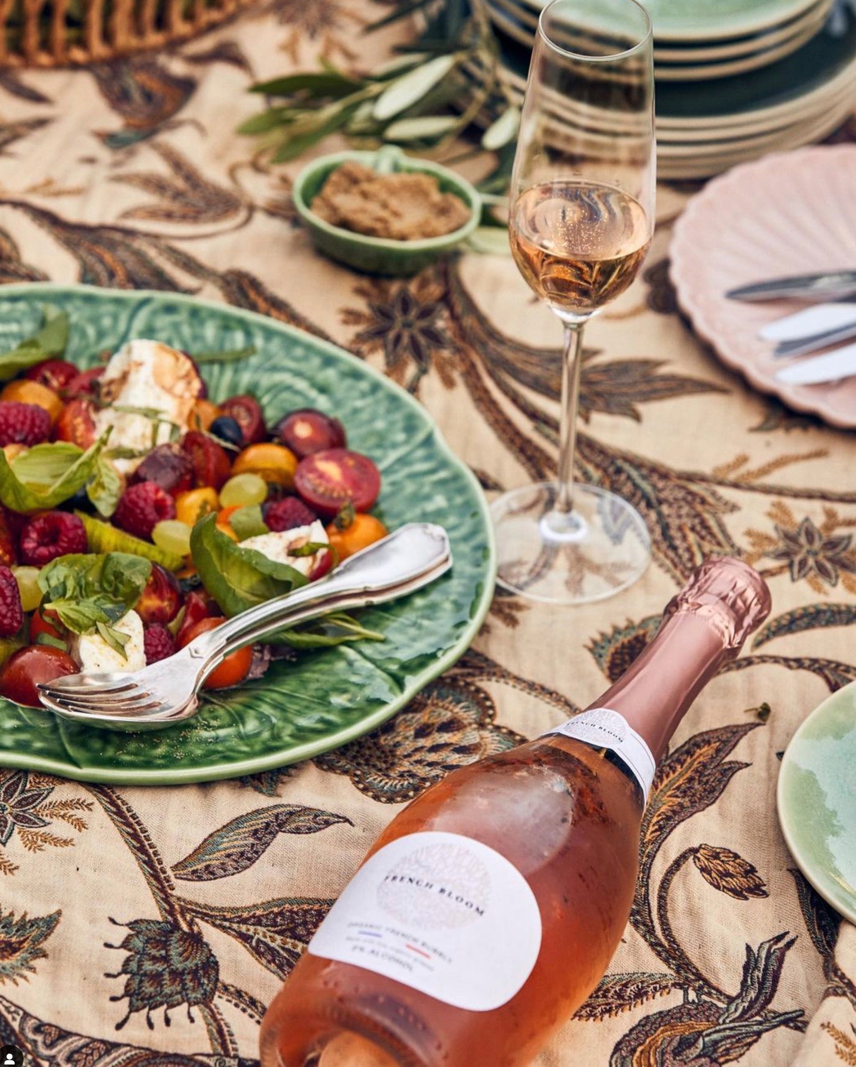 French Bloom Le Rose Organic French Wine 0% Alcohol