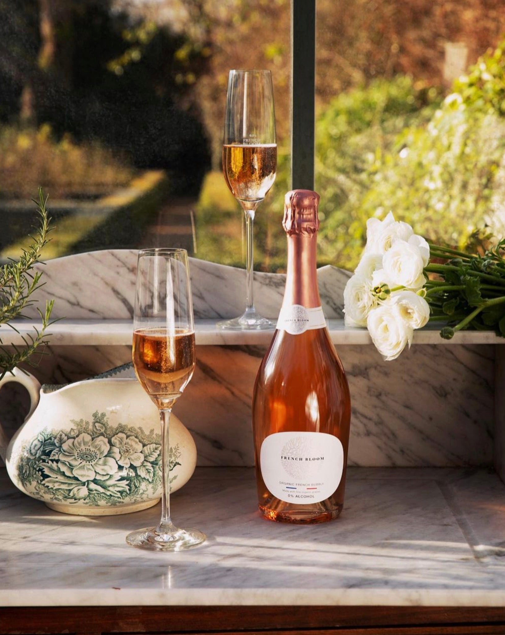 French Bloom Le Rose Organic French Wine 0% Alcohol